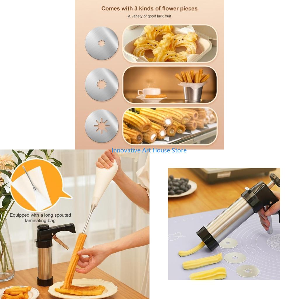 Commercial Kitchen Set - E1PC Churro Dispenser for Family Gatherings