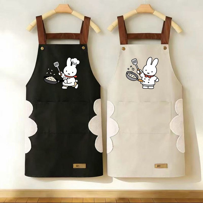 Commercial Kitchen Set - New Cartoon Miffy Rabbit Apron Waterproof