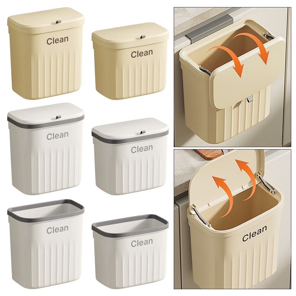 Commercial Kitchen Bin - 1Pcs New Cabinet Compost Trash Can