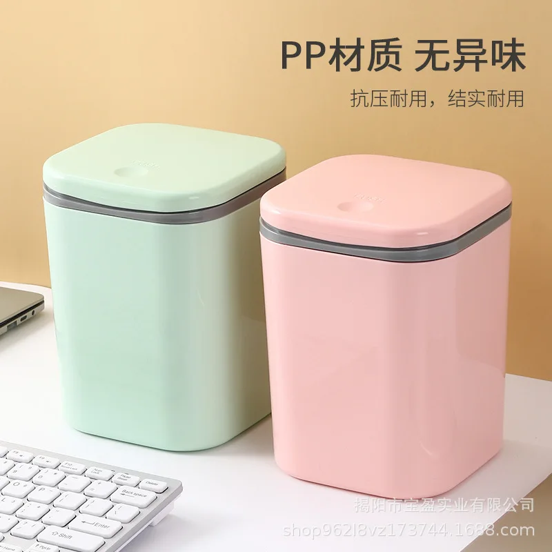 Plastic Press Top Lid Trash Ca - огляд і ціна Commercial Kitchen Bin