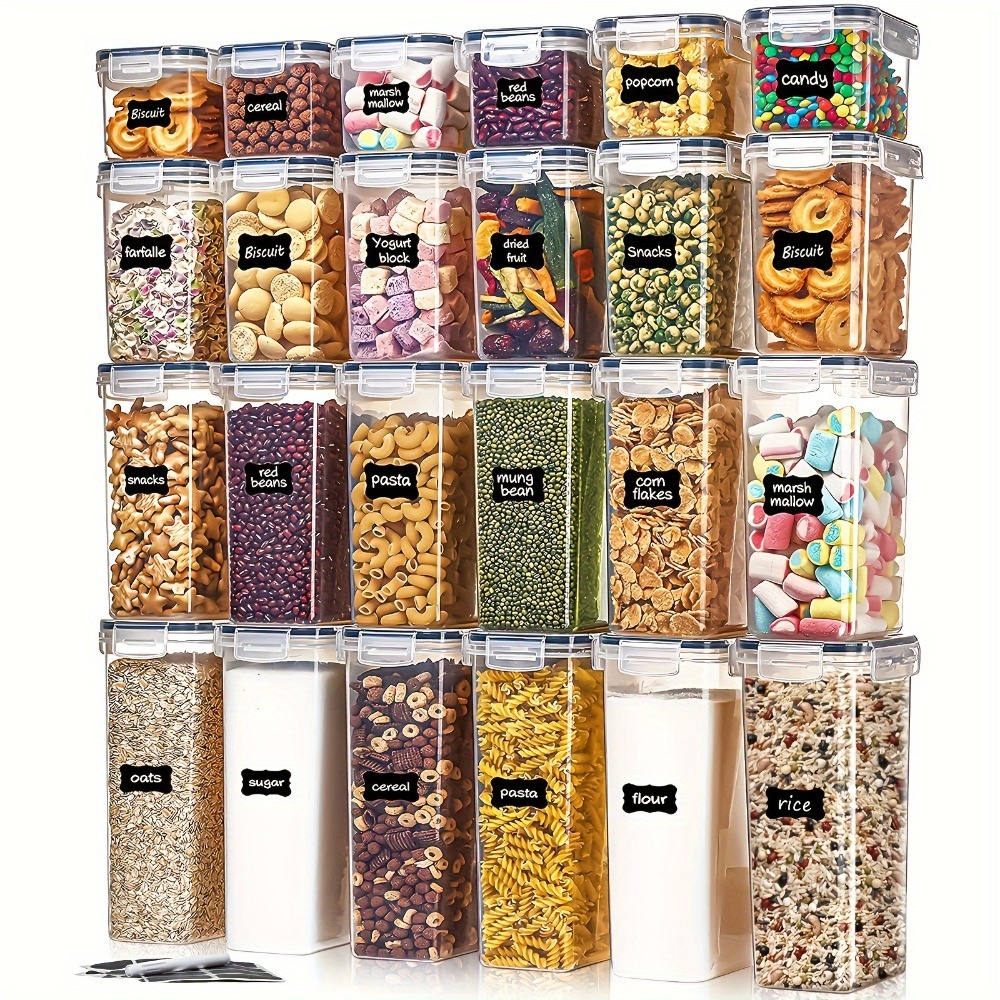 24Pcs Food Storage Containers  - огляд і ціна Commercial Kitchen Utensil Organizer