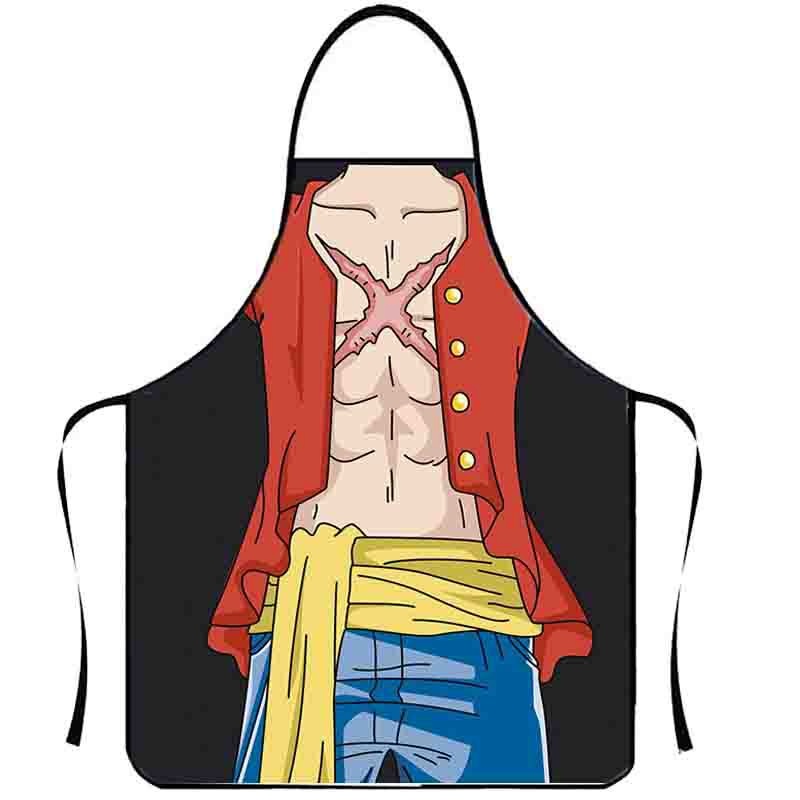 One Pieces Luffy Apron Printed - огляд і ціна Commercial Kitchen Set