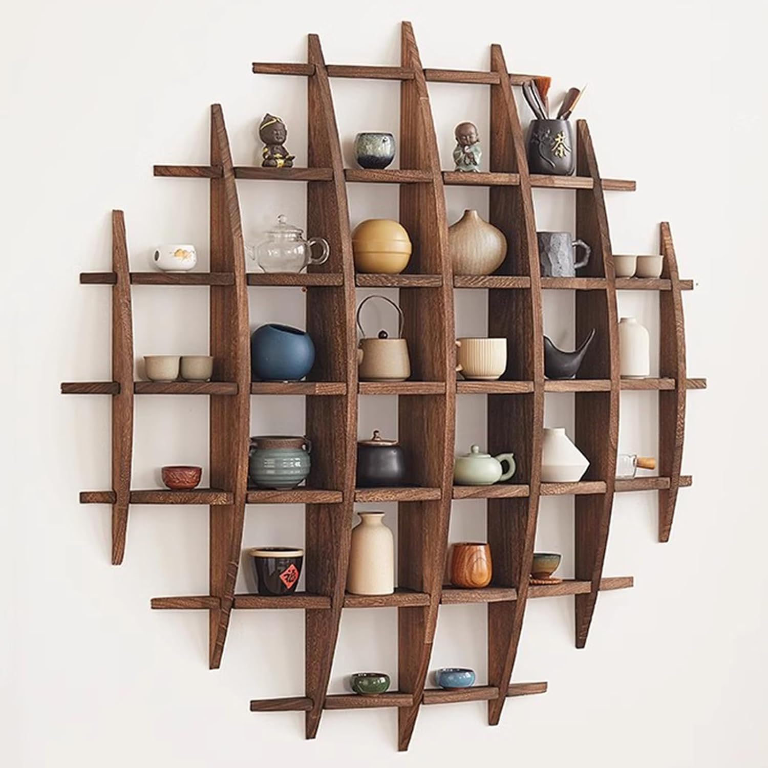 Solid Wood Chinese Tea Cup Hol - огляд і ціна Commercial Kitchen Rack