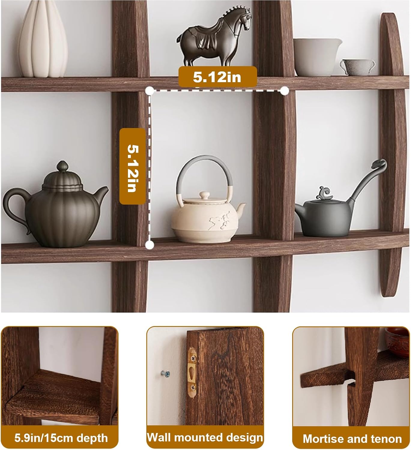 Solid Wood Chinese Tea Cup Hol - огляд і ціна Commercial Kitchen Rack