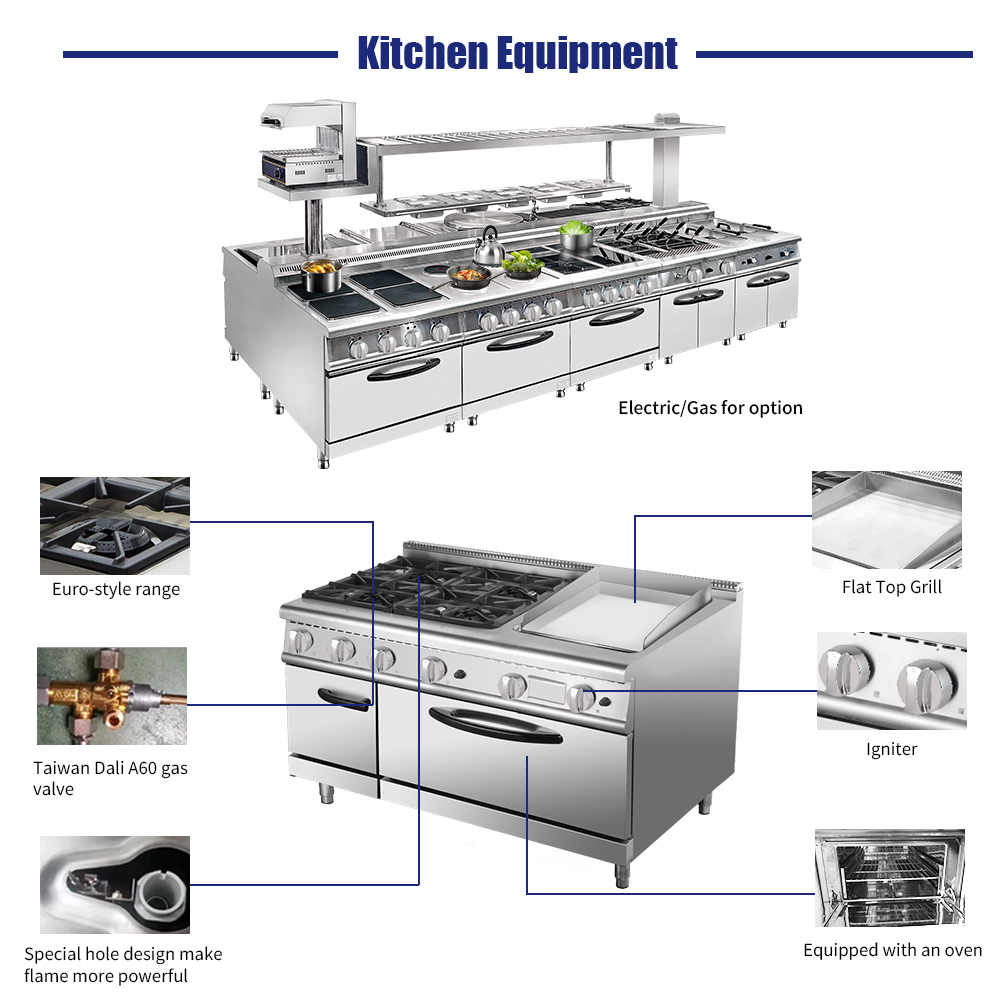 Premium Hotel Restaurant Kitch - огляд і ціна Commercial Kitchen Equipment