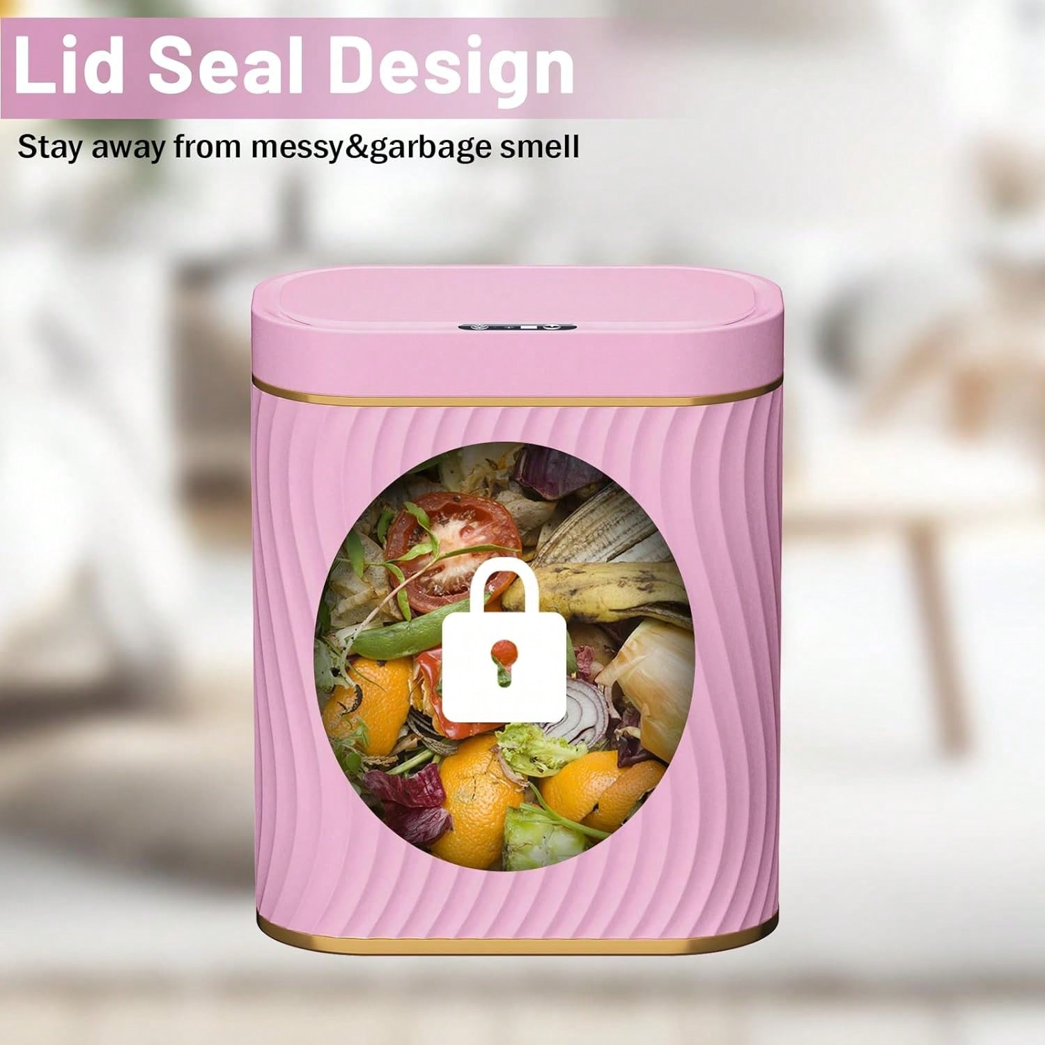 Smart Motion Sensor Trash Can, - огляд і ціна Commercial Kitchen Bin