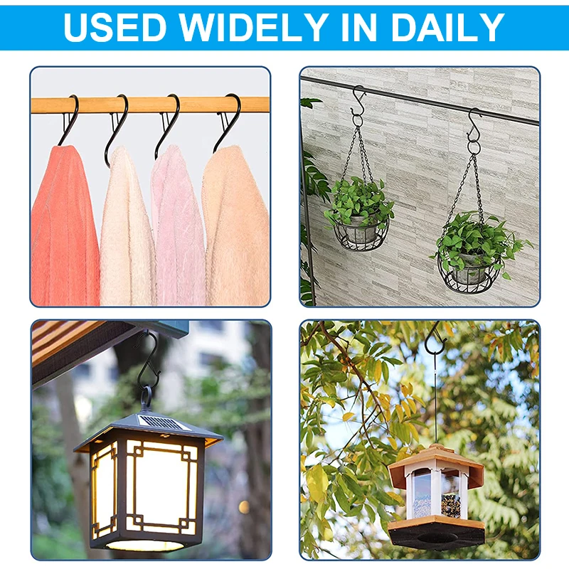 10 /100pcs Metal Hanging Hooks - огляд і ціна Commercial Kitchen Rack