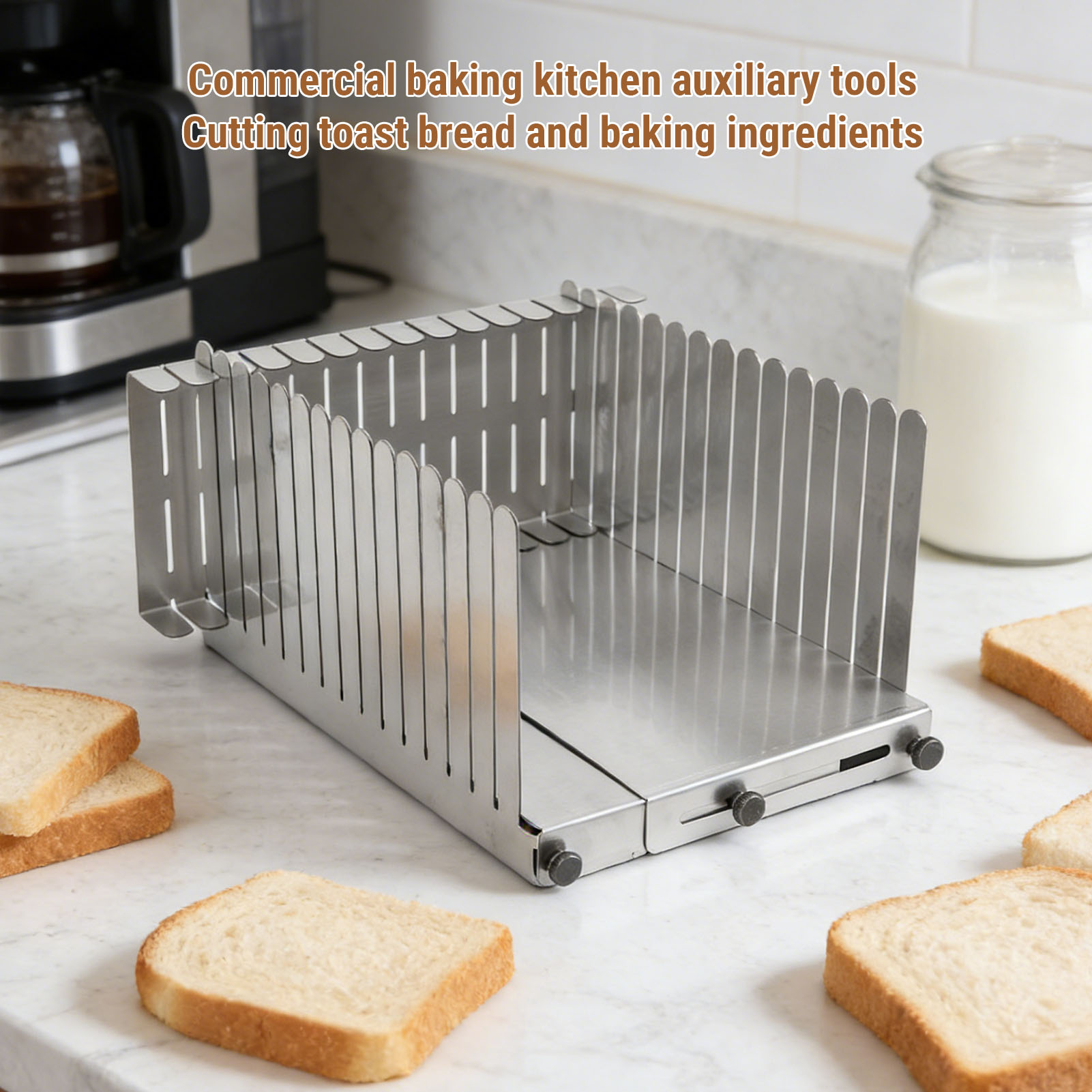 Bread Slicing Guide Stainless  - огляд і ціна Commercial Bread Slicer