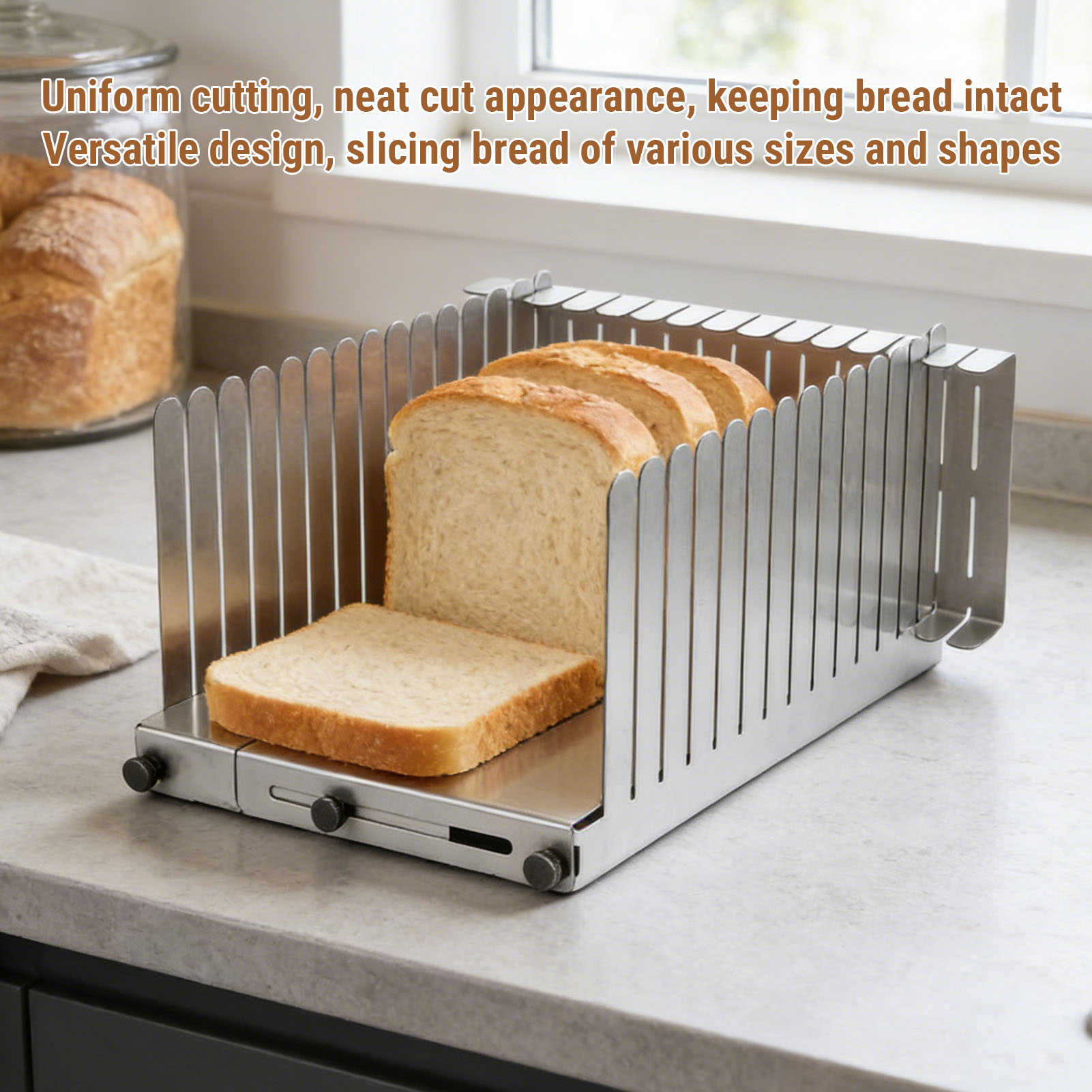 Bread Slicing Guide Stainless  - огляд і ціна Commercial Bread Slicer