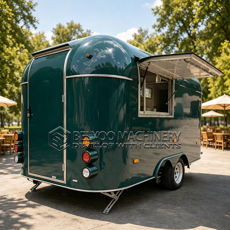 Belyoo Commercial Food Trailer - огляд і ціна Commercial Kitchen Equipment