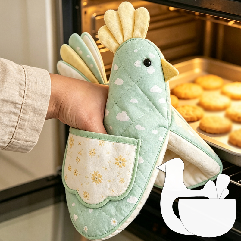YOMDID 5pcs Chicken Oven Mitt  - огляд і ціна Commercial Kitchen Layout