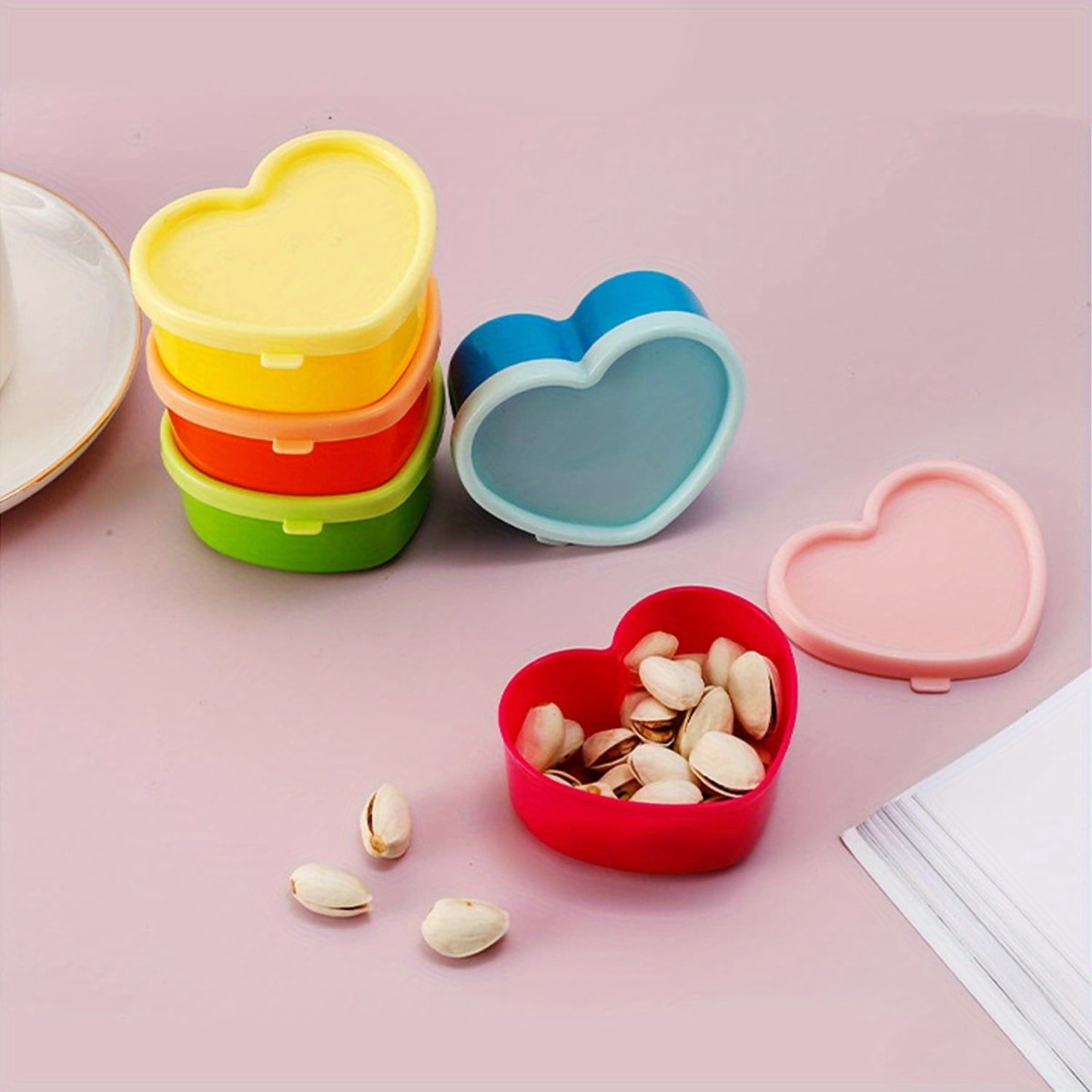 5PCS Mini Lunch Box Condiment  - огляд і ціна Commercial Kitchen Utensil Organizer