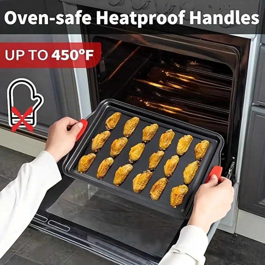 3PCS Kitchen Non-Stick Baking  - огляд і ціна Commercial Kitchen Set