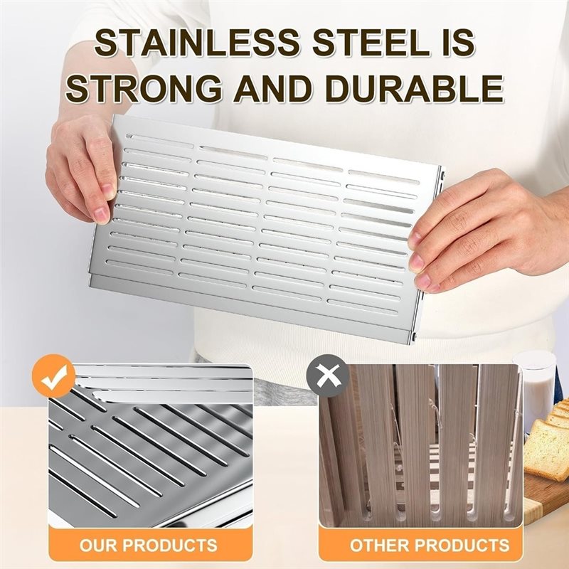 YANA50I Stainless Steel Bread  - огляд і ціна Commercial Bread Slicer