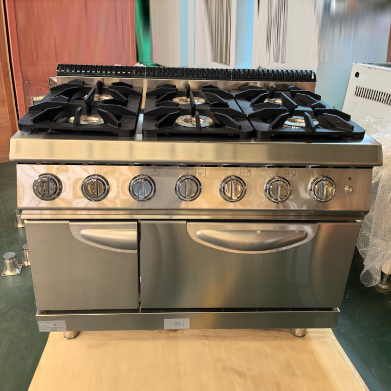 Commercial Gas Stove Stainless - огляд і ціна Commercial Kitchen Equipment