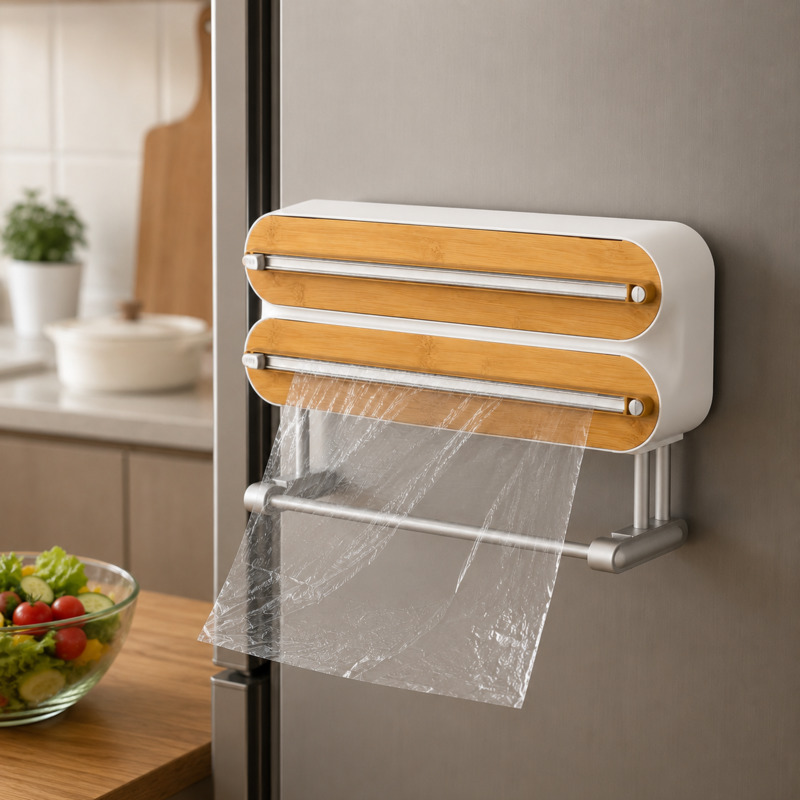 Magnetic Food Wrap Cutter Disp - огляд і ціна Commercial Kitchen Utensil Organizer
