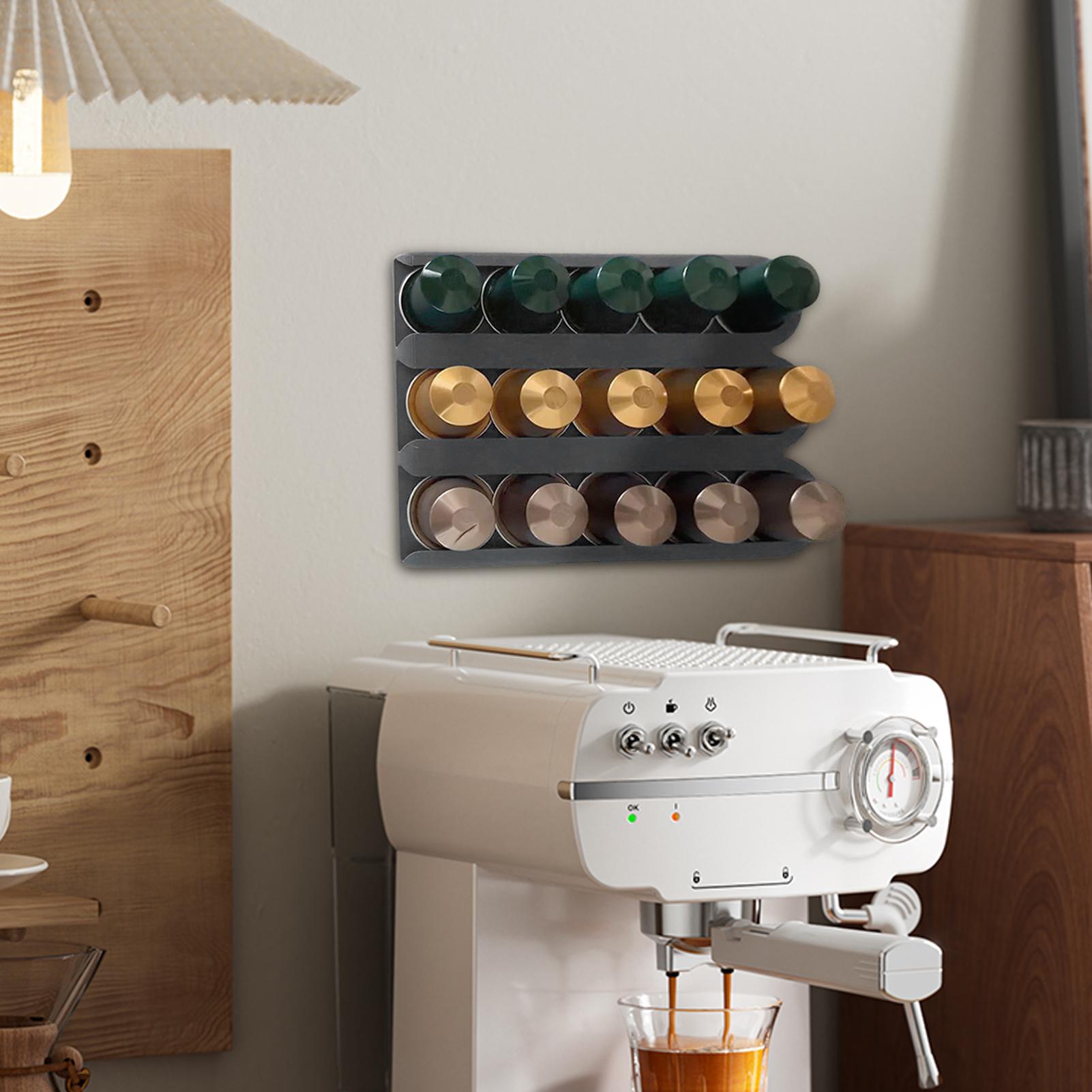 Coffee Pod Storage Wall Mounte - огляд і ціна Commercial Kitchen Rack