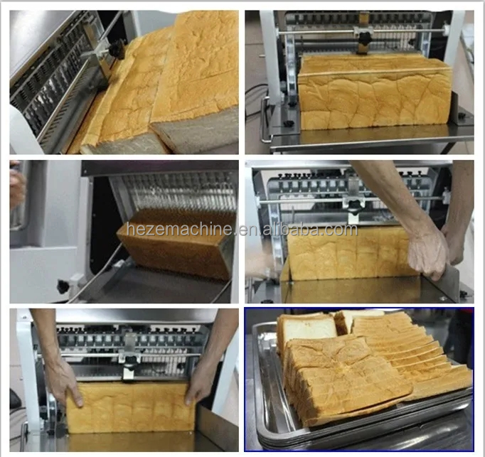 6.5mm 8mm 10mm 12mm Golden Che - огляд і ціна Commercial Bread Slicer