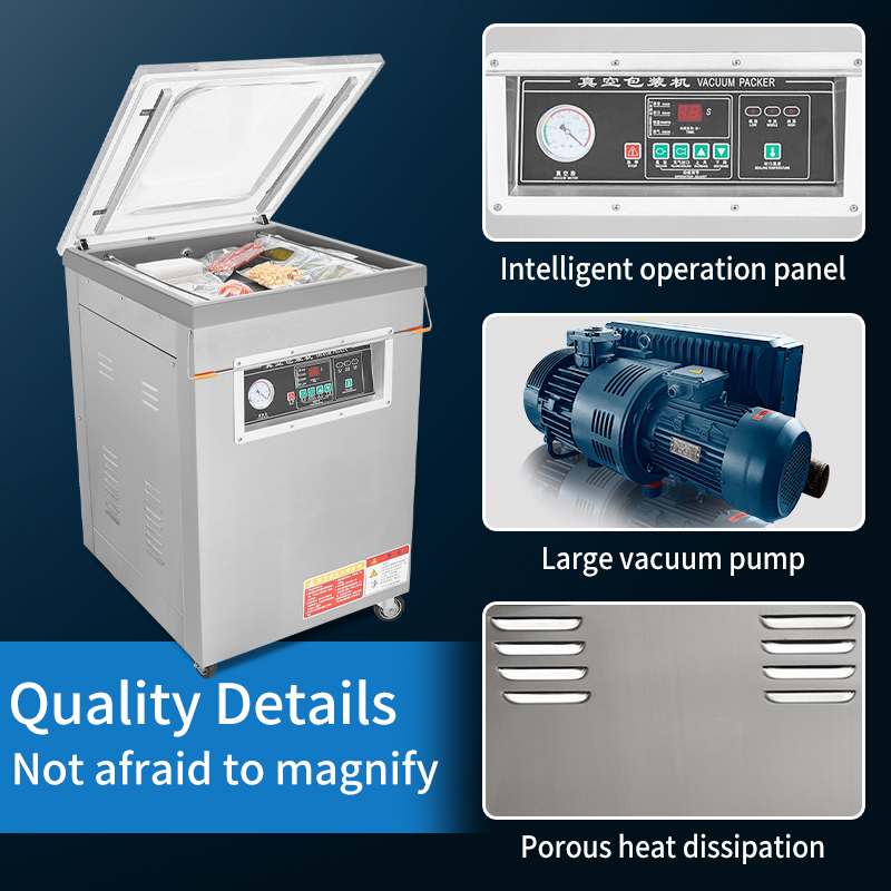 DZ-500  Vertical Single Chambe - огляд і ціна Vacuum Sealer