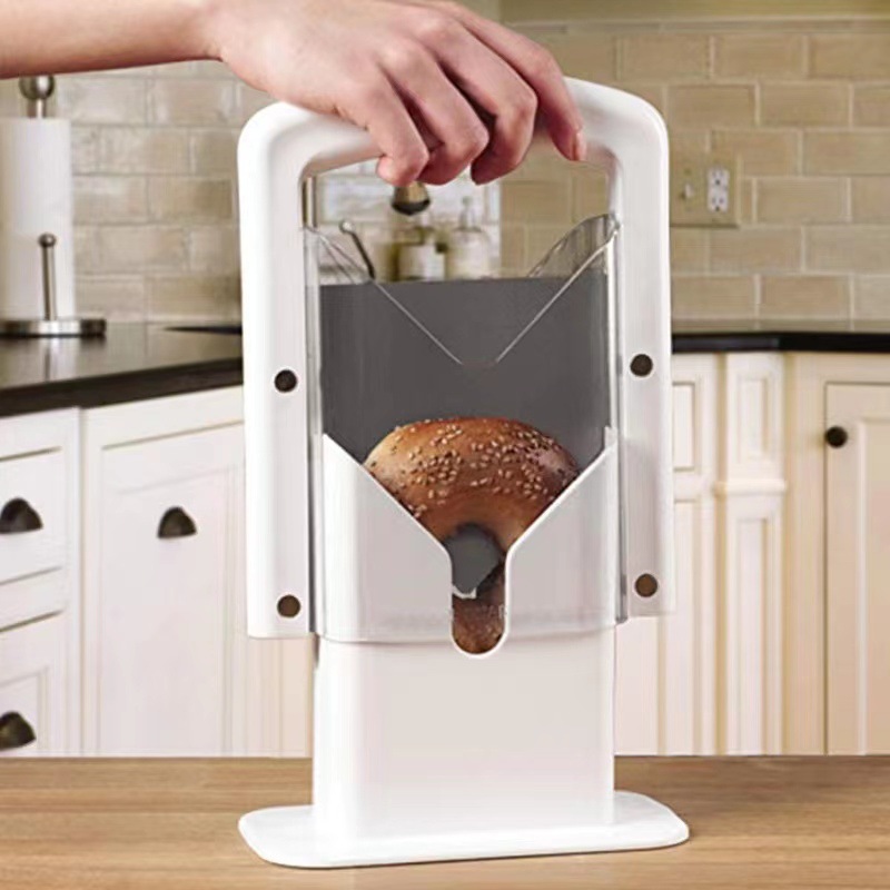 Bagel Cutter Slicer with Safet - огляд і ціна Commercial Bread Slicer