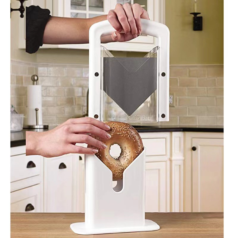 Bagel Cutter Slicer with Safet - огляд і ціна Commercial Bread Slicer