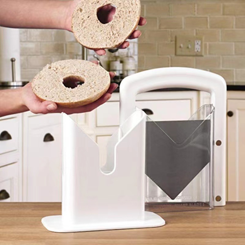 Bagel Cutter Slicer with Safet - огляд і ціна Commercial Bread Slicer