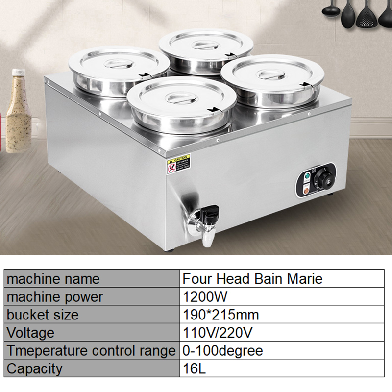 Commercial Soup Warmer Restaur - огляд і ціна Commercial Kitchen Kettle