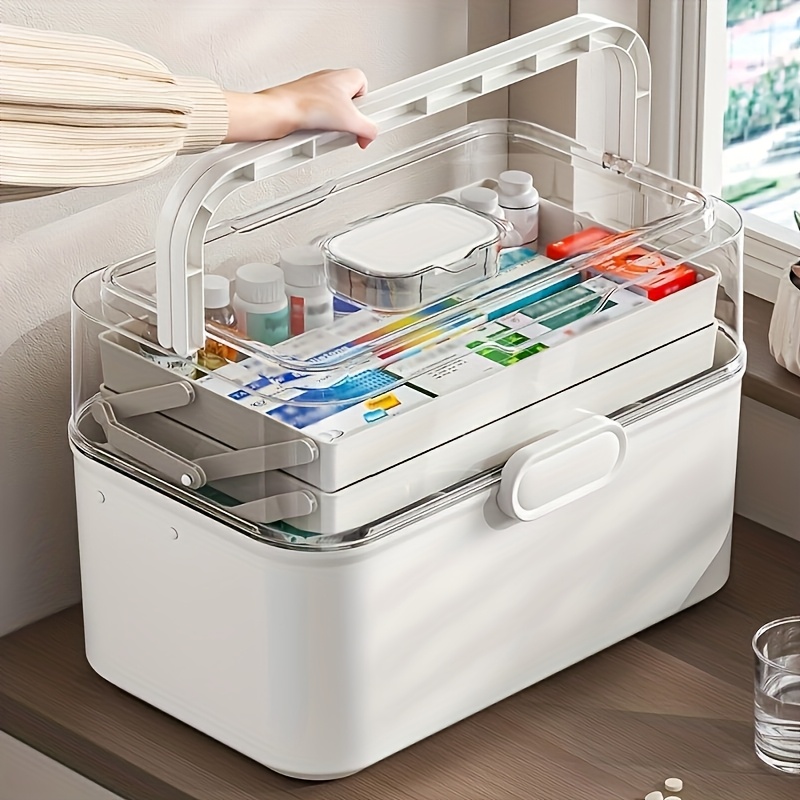 Large Capacity Clear Lid Medic - огляд і ціна Commercial Kitchen Utensil Organizer