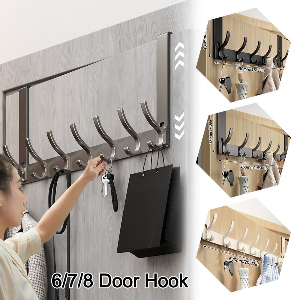 Punch-free 6/7/8 Door Hook Tra - огляд і ціна Commercial Kitchen Utensil Organizer