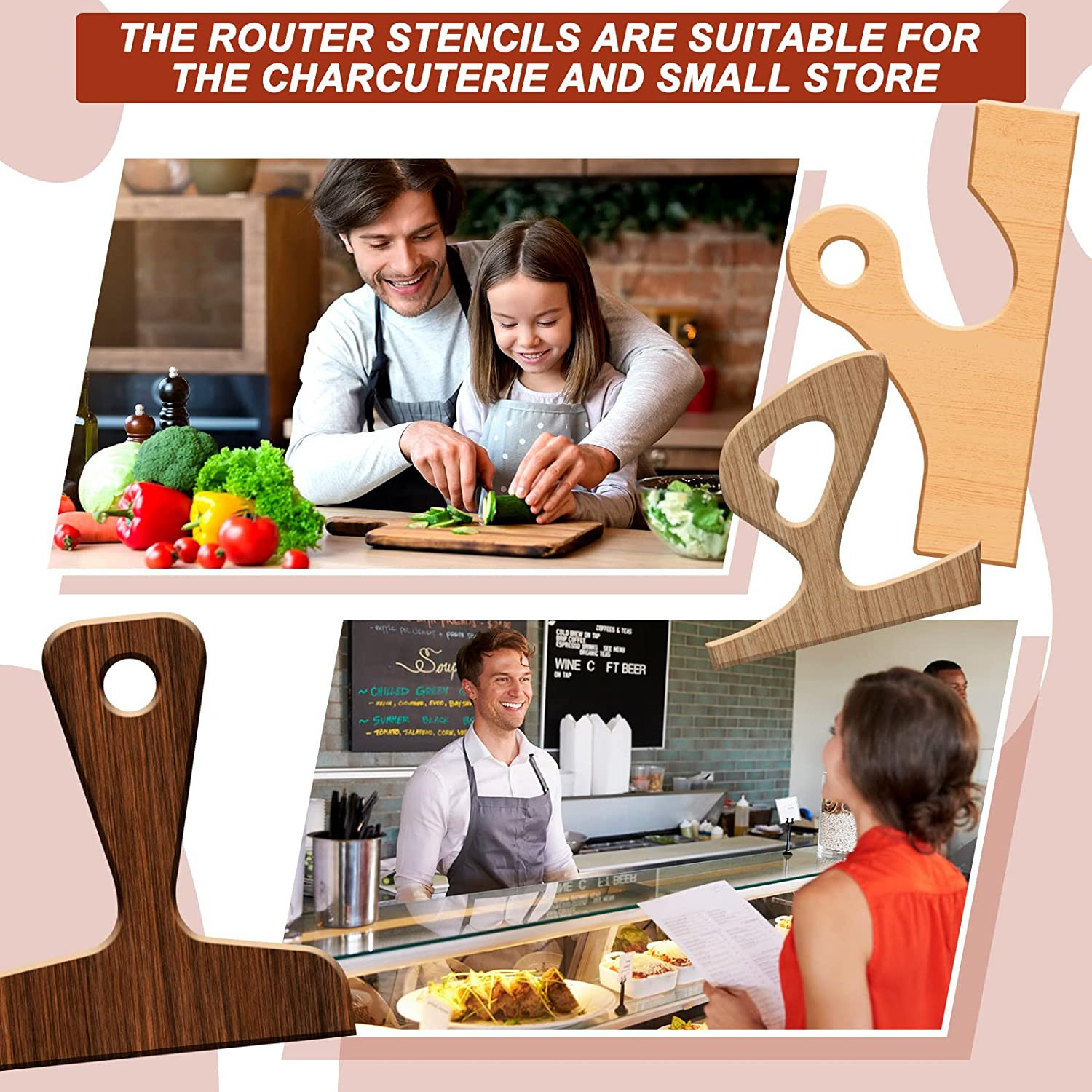 Cutting Board Handle Router Te - огляд і ціна Commercial Kitchen Layout