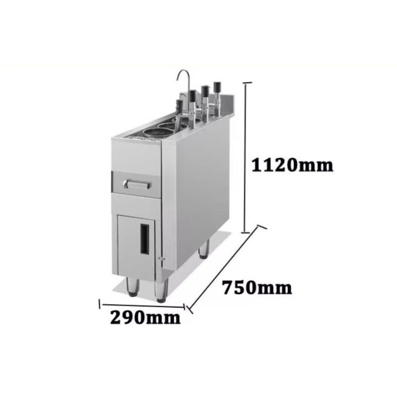 Commercial 3-Pot Electric  Aut - огляд і ціна Commercial Kitchen Equipment