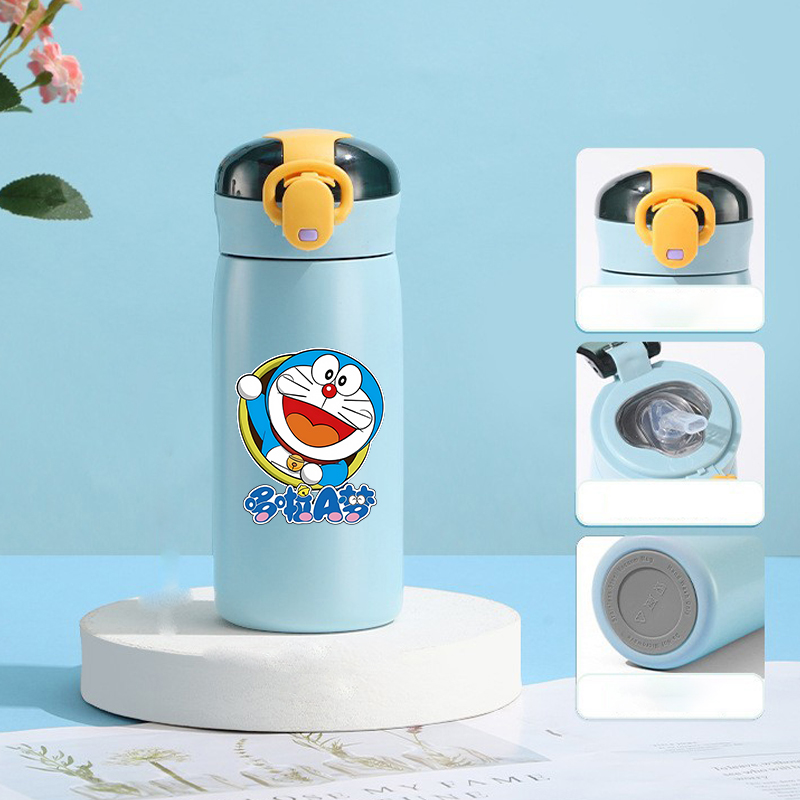 New 460ML Doraemon Thermos Cup - огляд і ціна Commercial Kitchen Kettle
