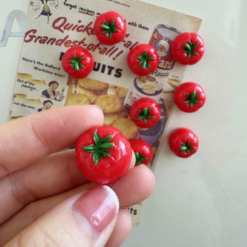6pcs Refrigerator Magnet Red M - огляд і ціна Commercial Kitchen Layout
