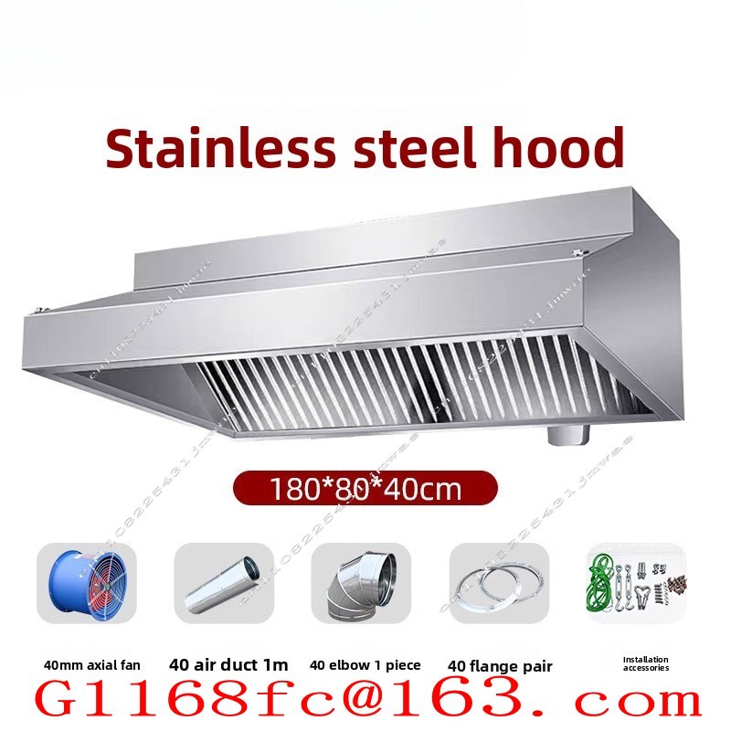 Stainless Steel Exhaust Hood f - огляд і ціна Commercial Kitchen Exhaust Hood